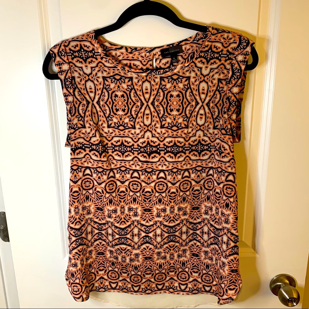 The Limited sleeveless blouse Q2